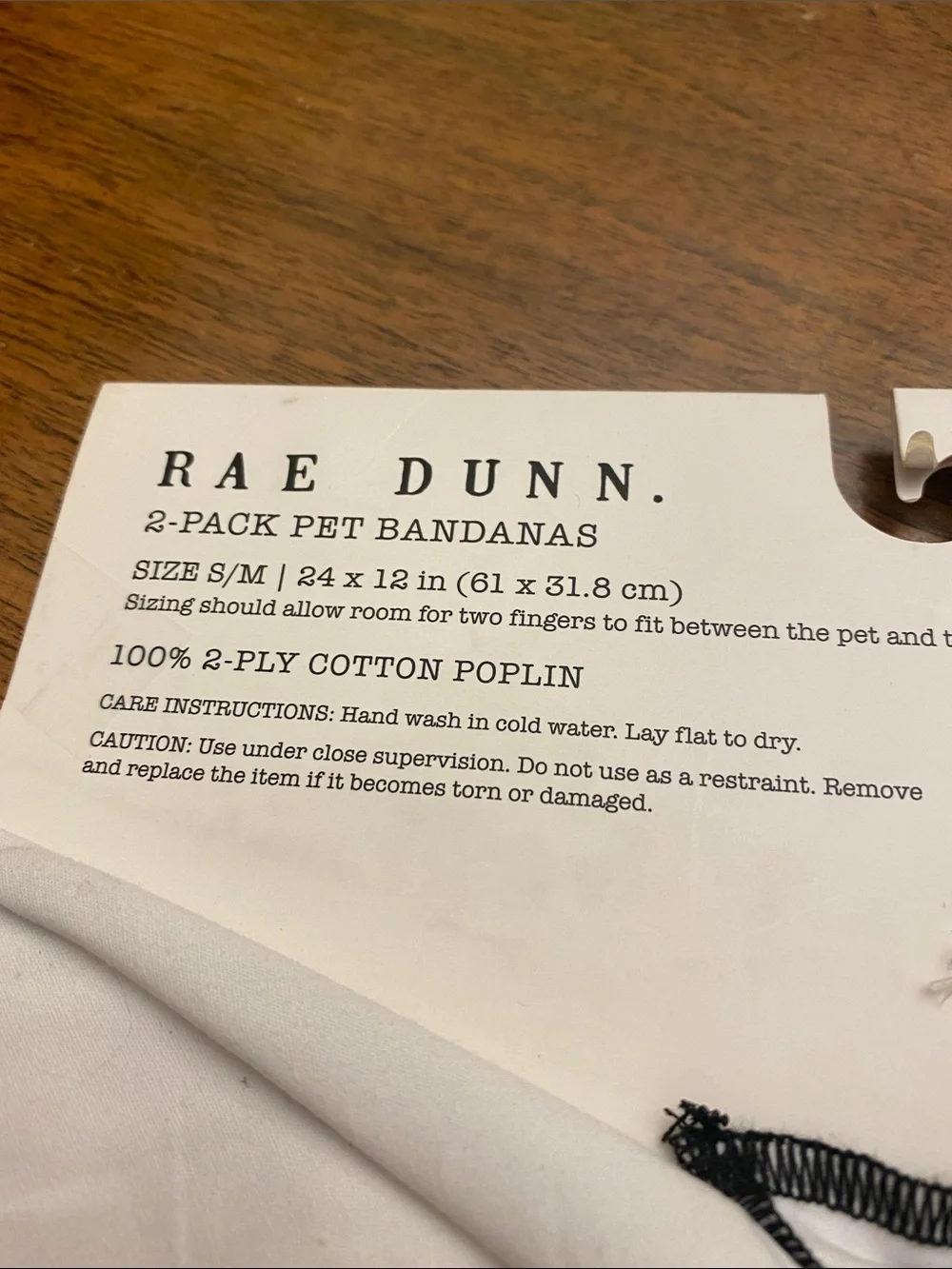 FREE RAE DUNN Dog Bandanas NWT